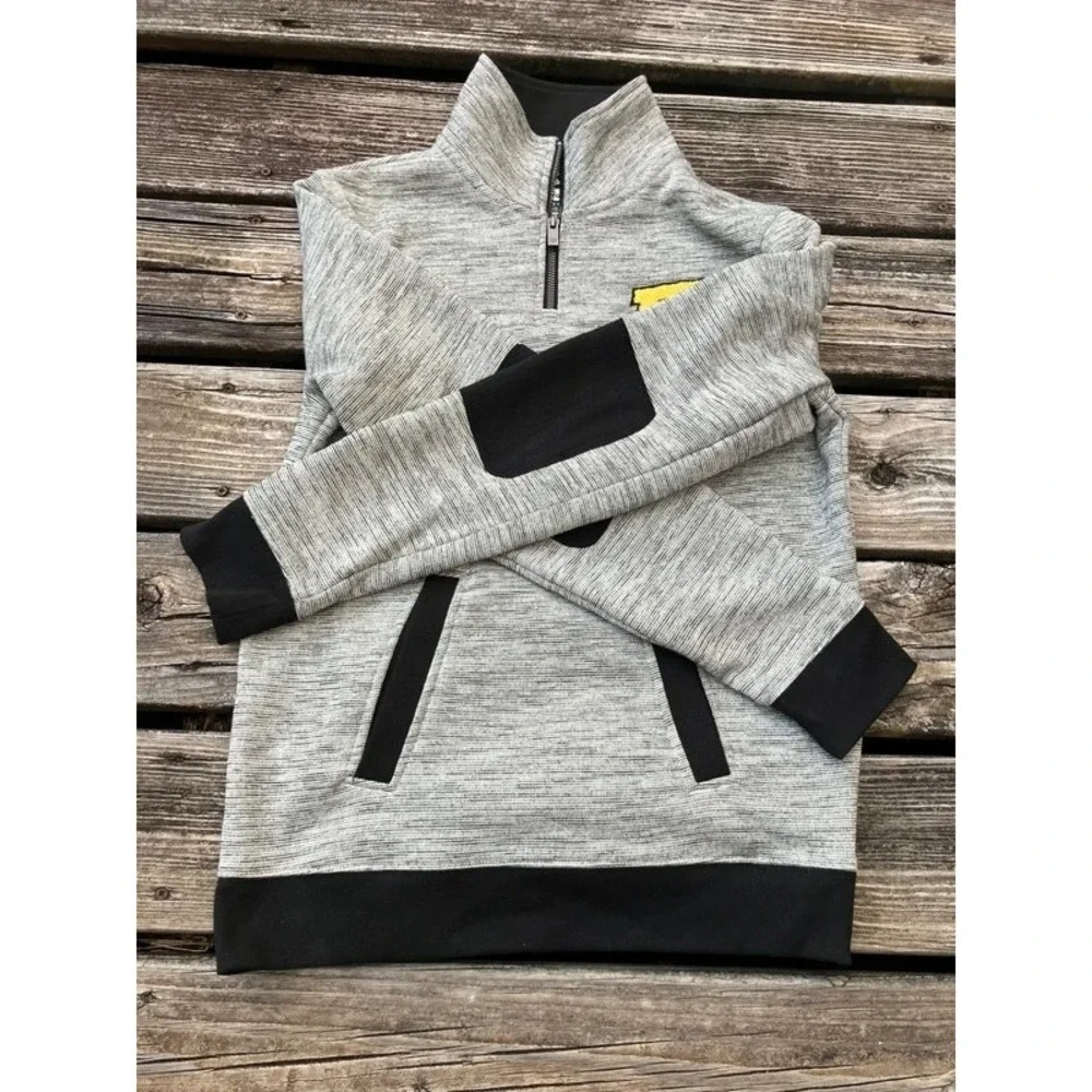 Pittsburgh Penguins NHL Winter Classic Authentic Pro Quarter Zip Pullover Mens S